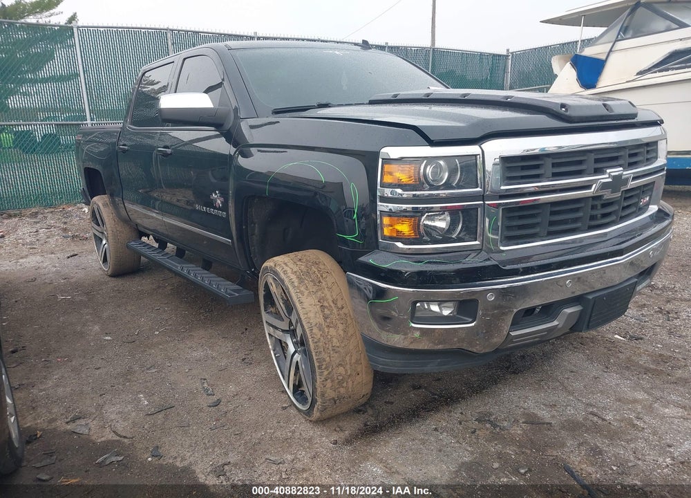 2014 CHEVROLET SILVERADO 1500 2LZ VIN: 3GCUKSEC7EG328318