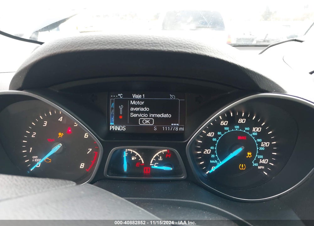2015 FORD ESCAPE SE VIN: 1FMCU9G96FUA78662