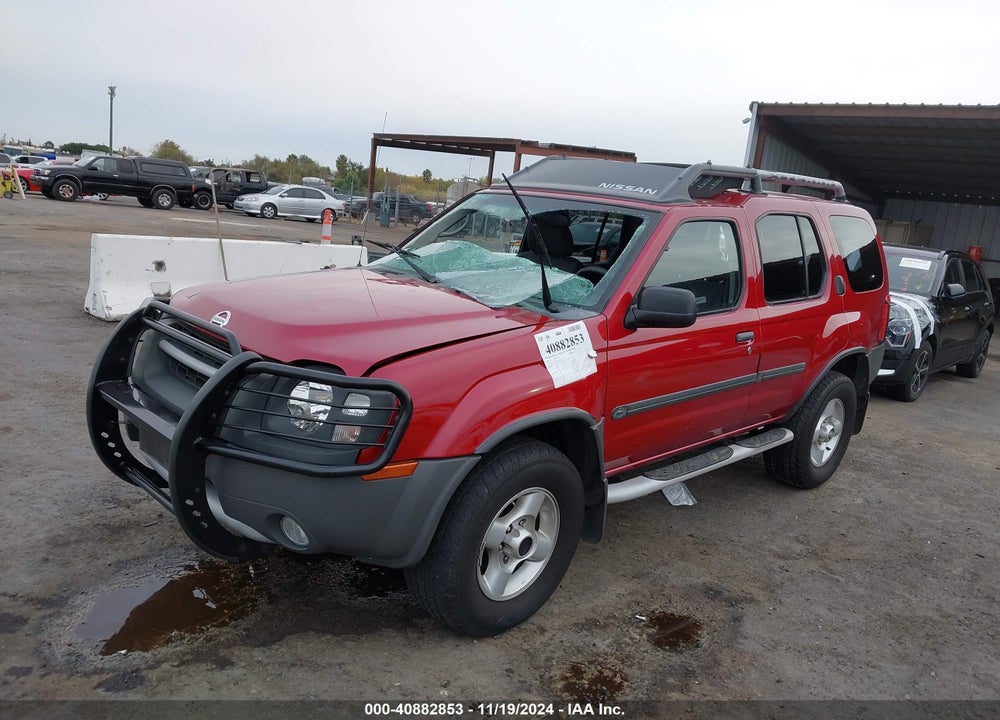 2002 NISSAN XTERRA XE S/C VIN: 5N1MD28Y82C525137
