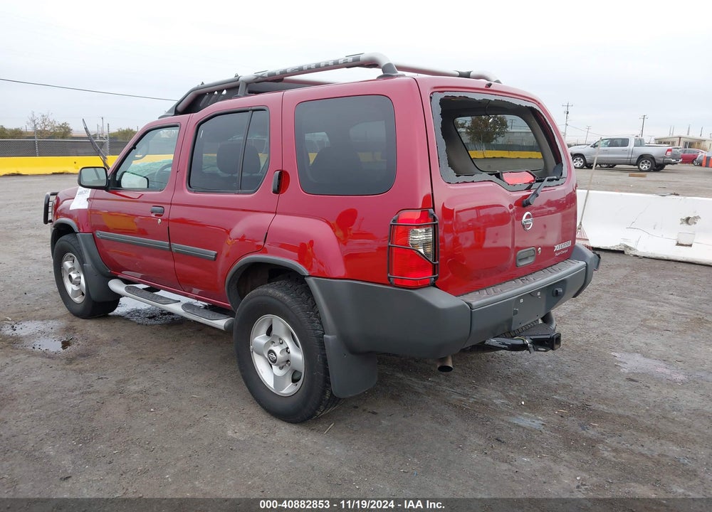 2002 NISSAN XTERRA XE S/C VIN: 5N1MD28Y82C525137