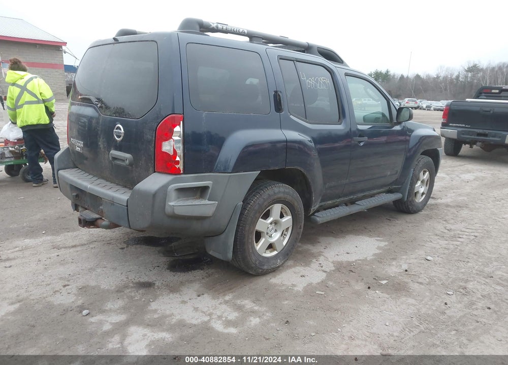 2008 NISSAN XTERRA S VIN: 5N1AN08W48C536647