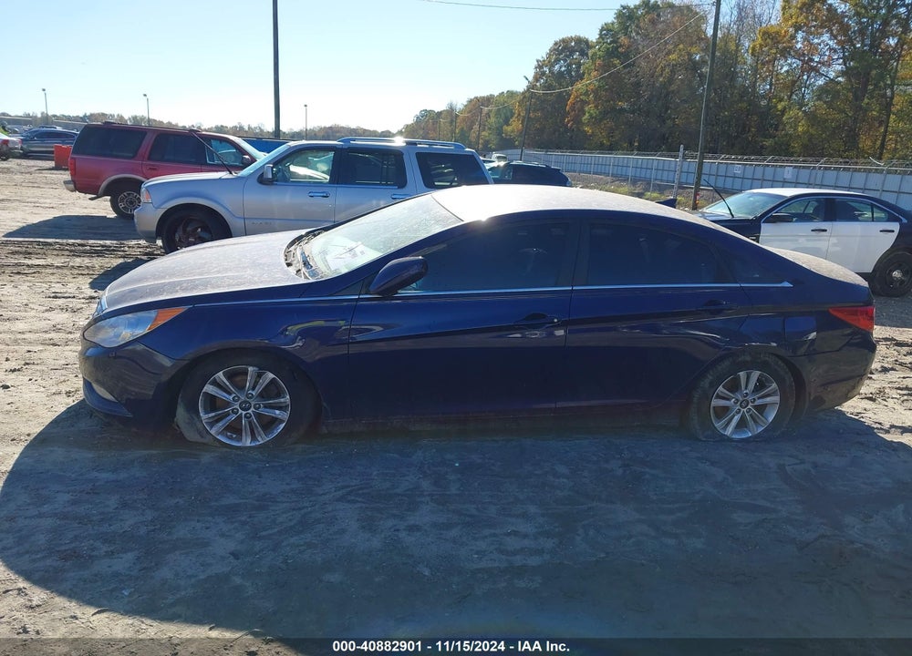2013 HYUNDAI SONATA GLS VIN: 5NPEB4AC4DH665797