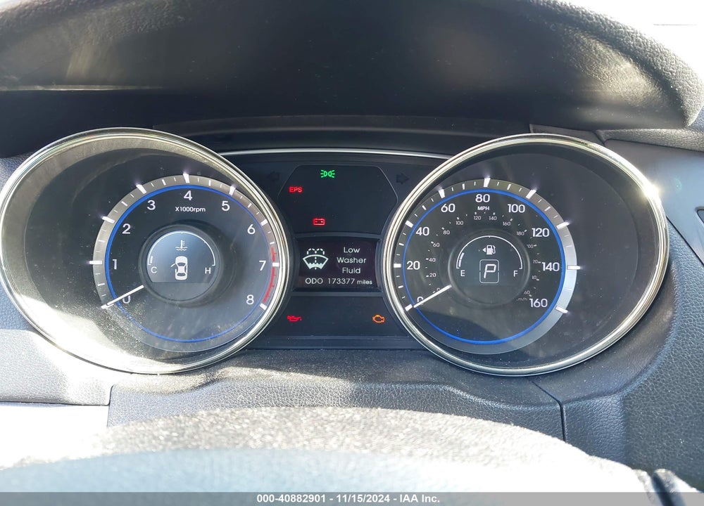 2013 HYUNDAI SONATA GLS VIN: 5NPEB4AC4DH665797