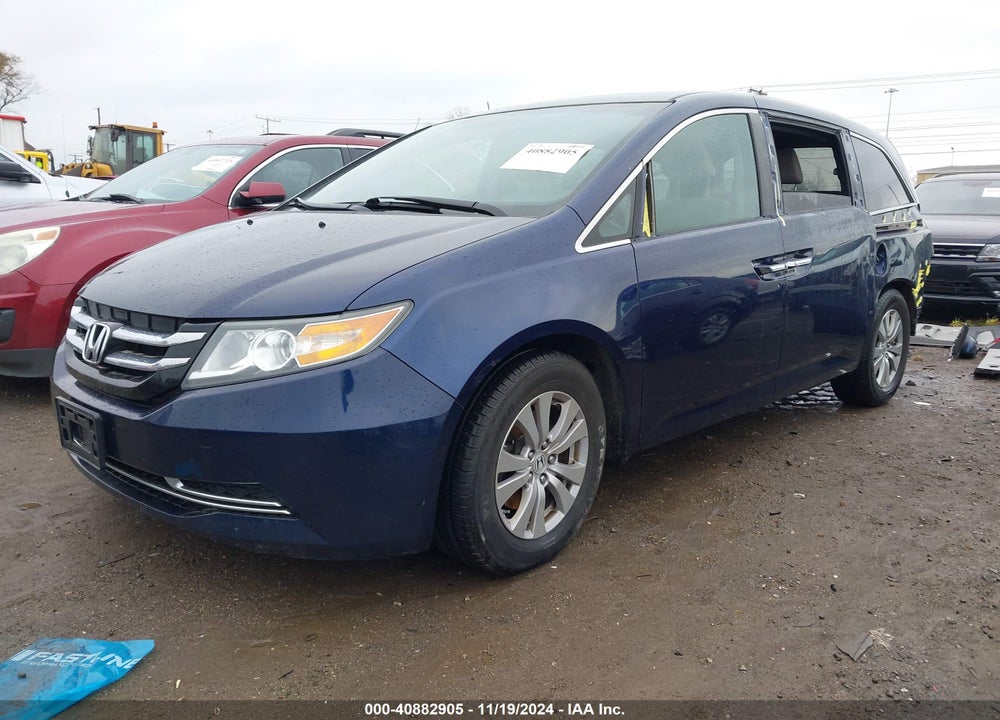 2014 HONDA ODYSSEY EX VIN: 5FNRL5H4XEB043529