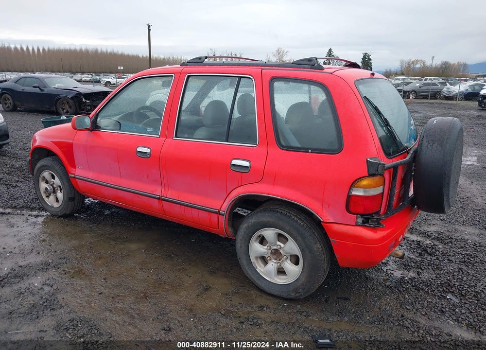 1996 KIA SPORTAGE VIN: KNDJA7230T5518960