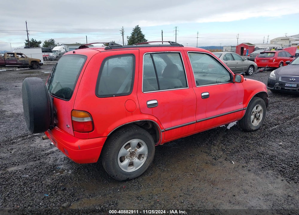 1996 KIA SPORTAGE VIN: KNDJA7230T5518960