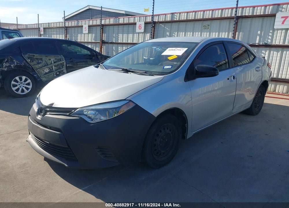 2016 TOYOTA COROLLA L VIN: 5YFBURHE5GP490808