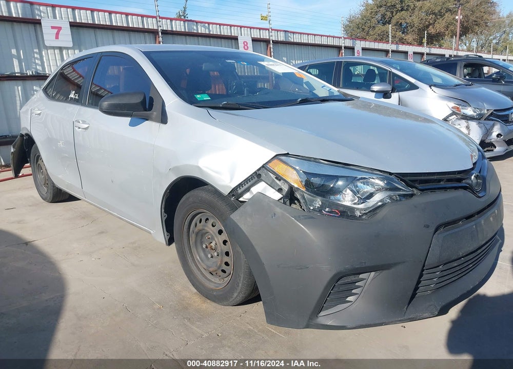 2016 TOYOTA COROLLA L VIN: 5YFBURHE5GP490808