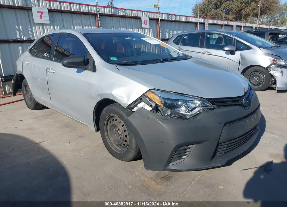 2016 TOYOTA COROLLA L VIN: 5YFBURHE5GP490808