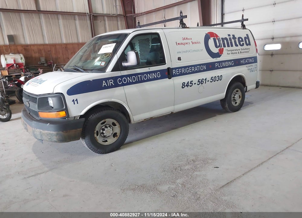 2012 CHEVROLET EXPRESS 2500 VIN: 1GCWGFFA3C1167248