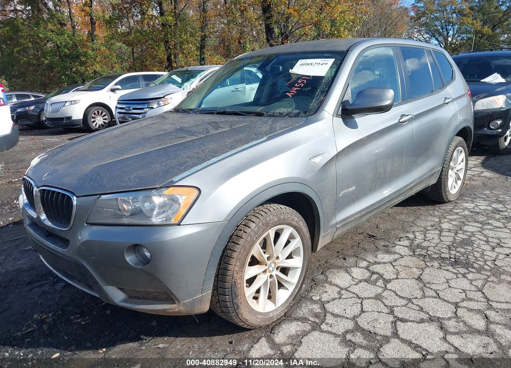 2013 BMW X3 XDRIVE28I VIN: 5UXWX9C55D0A14551