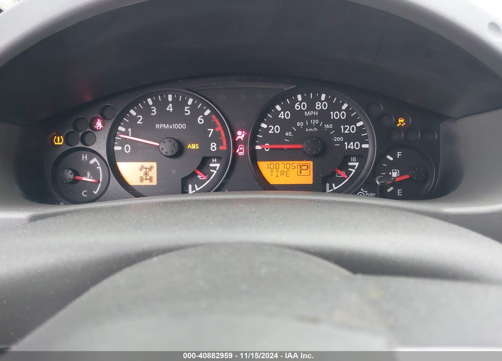 2013 NISSAN XTERRA S VIN: 5N1AN0NW8DN822441