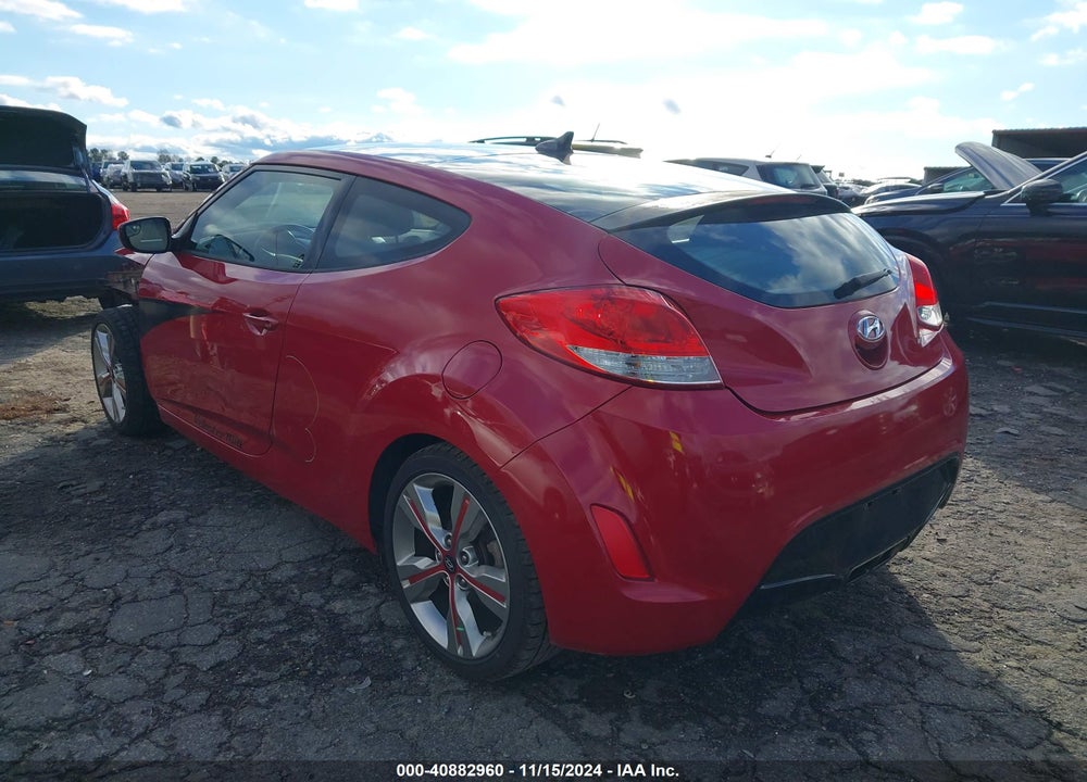 2016 HYUNDAI VELOSTER VIN: KMHTC6AD9GU288804