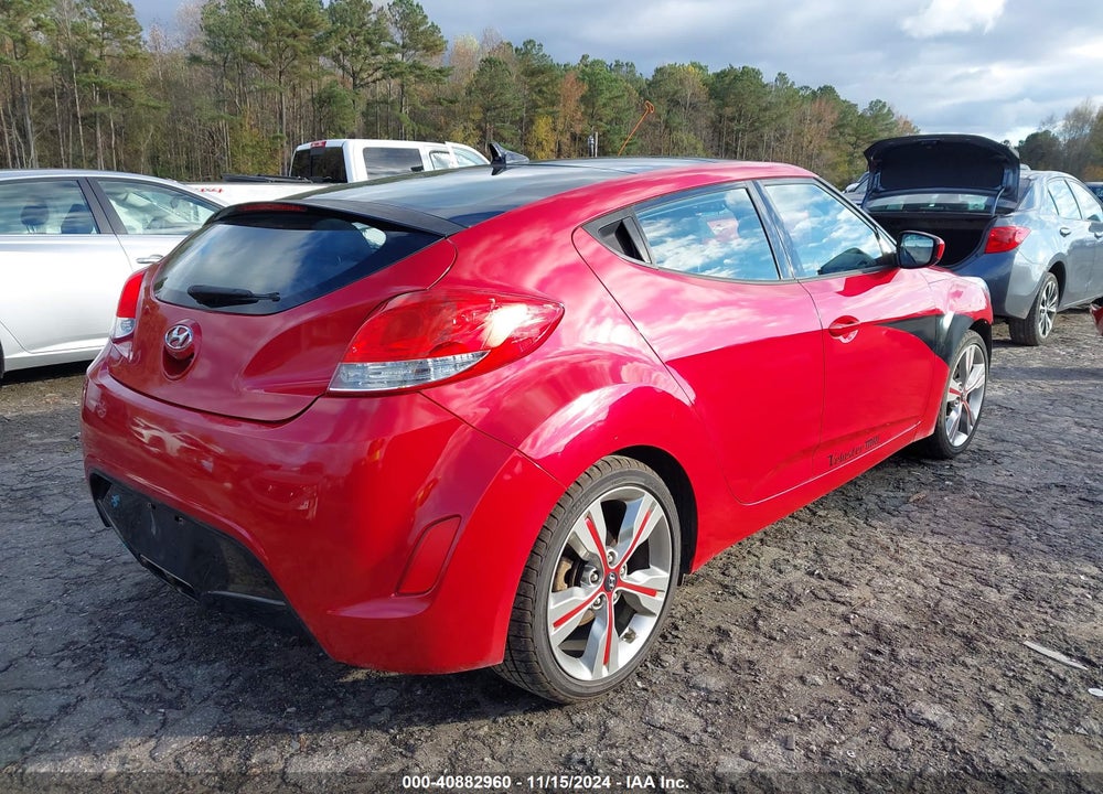 2016 HYUNDAI VELOSTER VIN: KMHTC6AD9GU288804