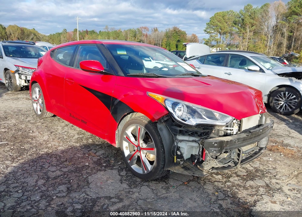 2016 HYUNDAI VELOSTER VIN: KMHTC6AD9GU288804