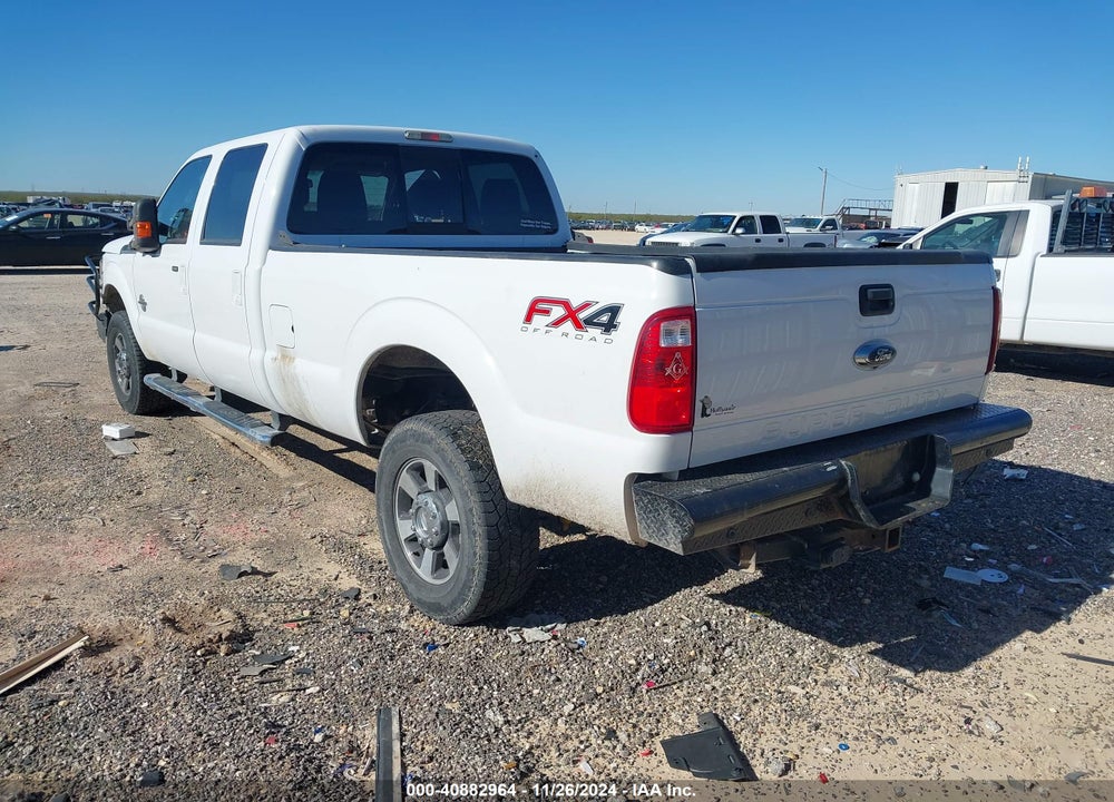 2014 FORD F-350 LARIAT VIN: 1FT8W3BT7EEB17868