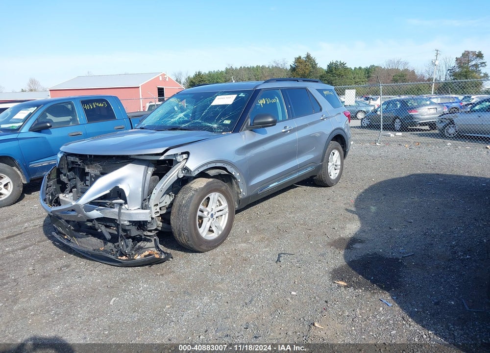 2022 FORD EXPLORER XLT VIN: 1FMSK8DH9NGA92401