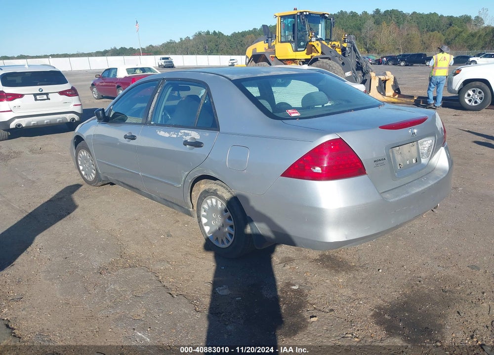 2007 HONDA ACCORD 2.4 VP VIN: 1HGCM56167A145533