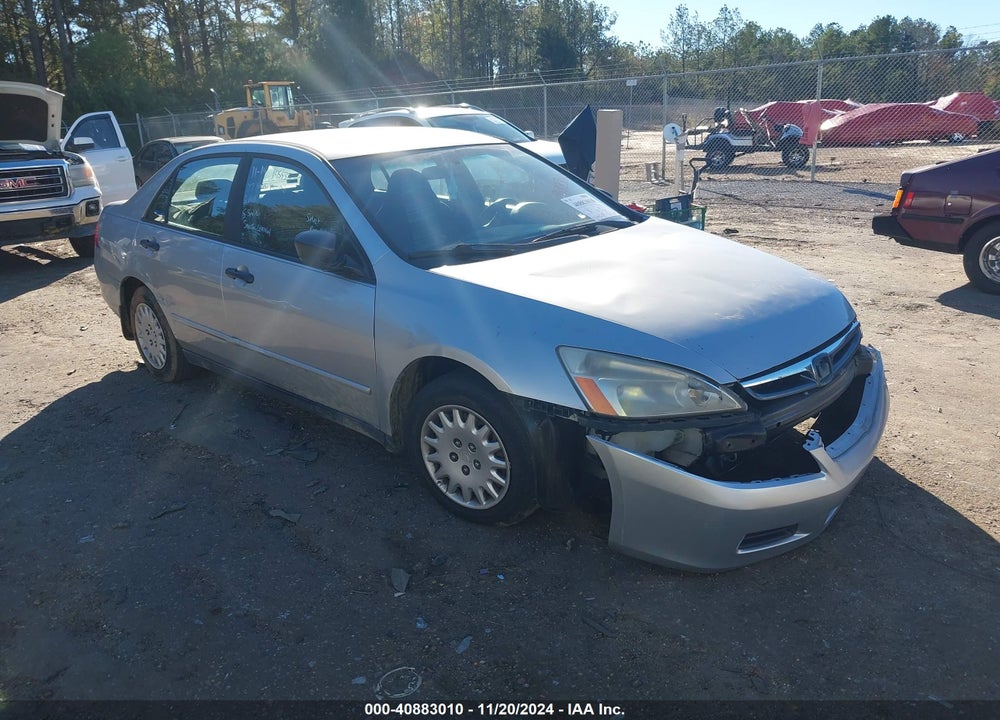 2007 HONDA ACCORD 2.4 VP VIN: 1HGCM56167A145533