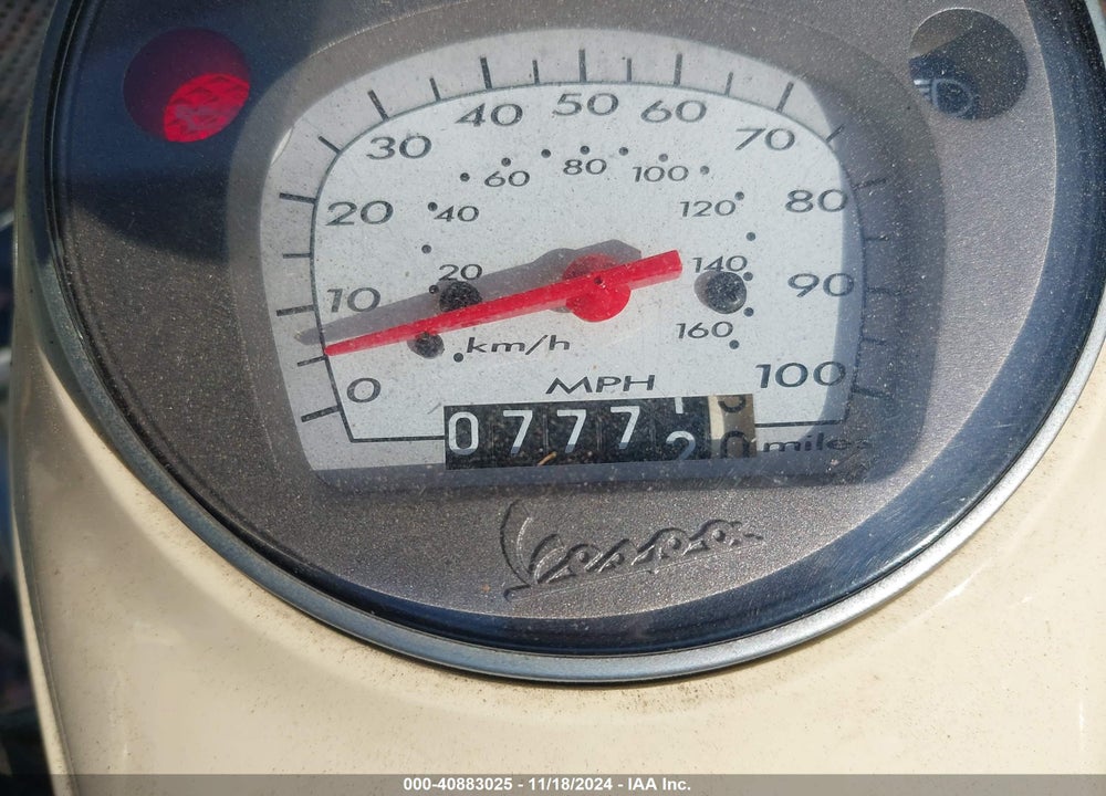 2009 VESPA GTS 250 VIN: ZAPM459L995502228