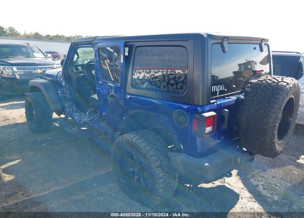 2019 JEEP WRANGLER UNLIMITED SPORT S 4X4 VIN: 1C4HJXDN2KW524118
