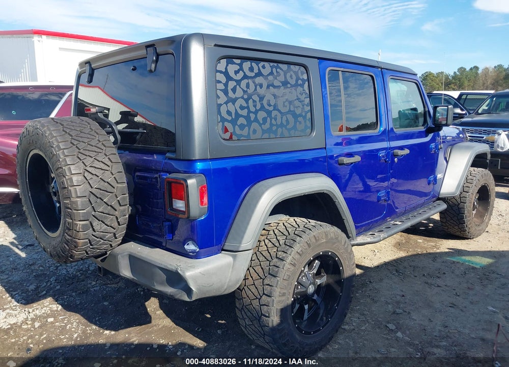 2019 JEEP WRANGLER UNLIMITED SPORT S 4X4 VIN: 1C4HJXDN2KW524118