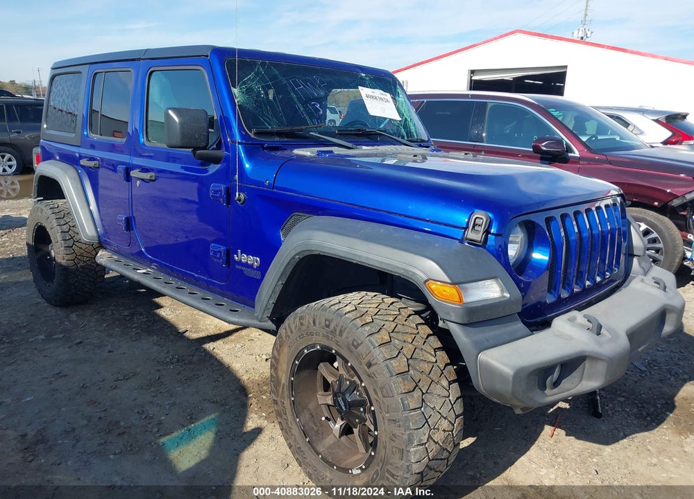 2019 JEEP WRANGLER UNLIMITED SPORT S 4X4 VIN: 1C4HJXDN2KW524118