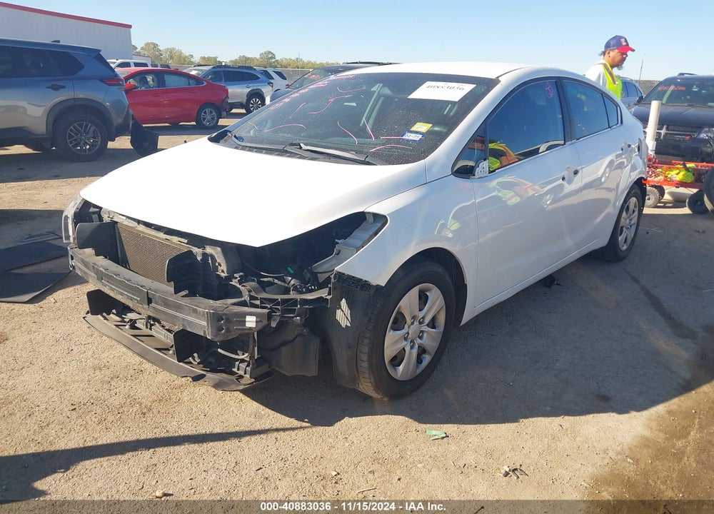 2017 KIA FORTE LX VIN: 3KPFK4A75HE142631