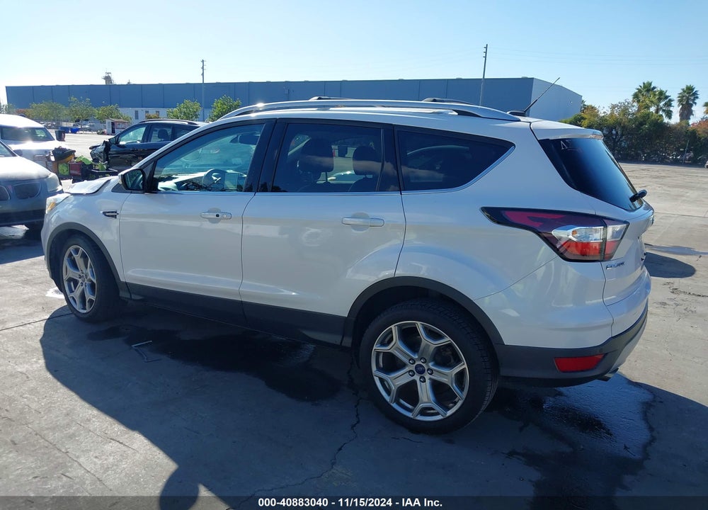 2017 FORD ESCAPE TITANIUM VIN: 1FMCU0J93HUA14828