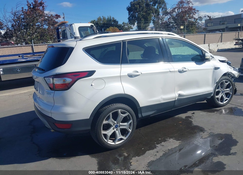 2017 FORD ESCAPE TITANIUM VIN: 1FMCU0J93HUA14828