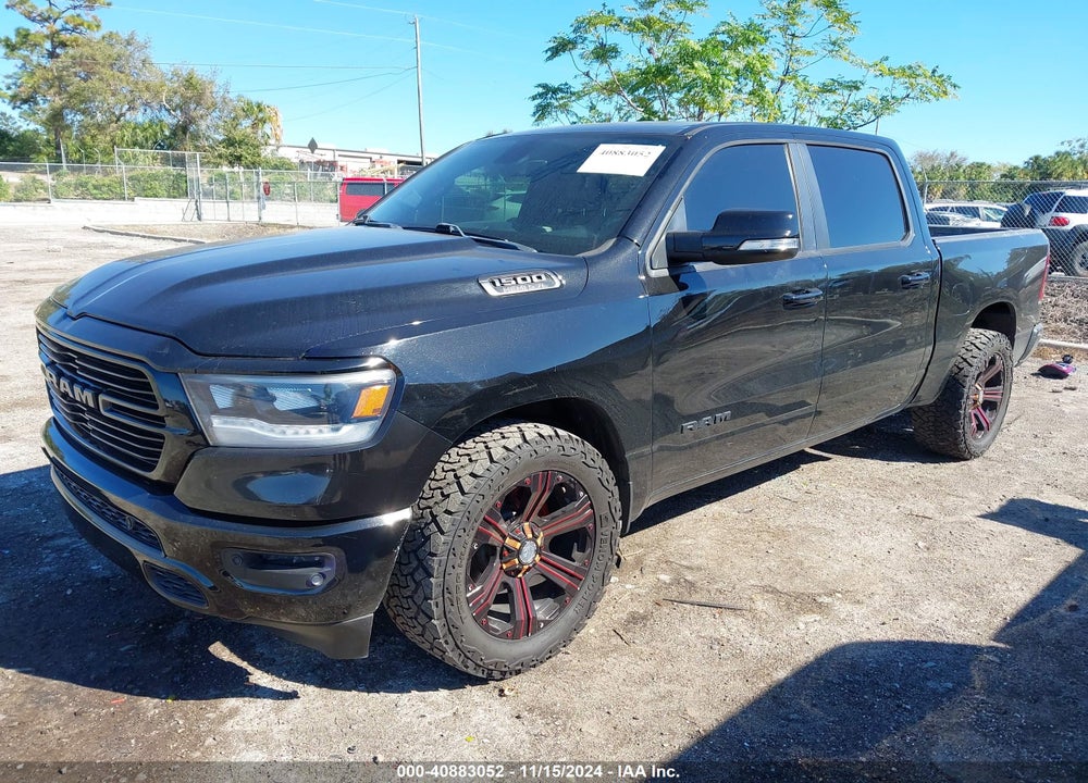 2020 RAM 1500 BIG HORN 4X2 5'7 BOX VIN: 1C6RREFT4LN372600