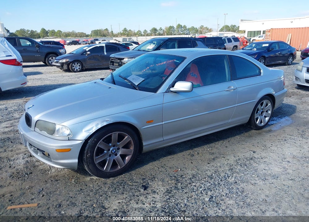 2000 BMW 323CI VIN: WBABM3344YJN65044