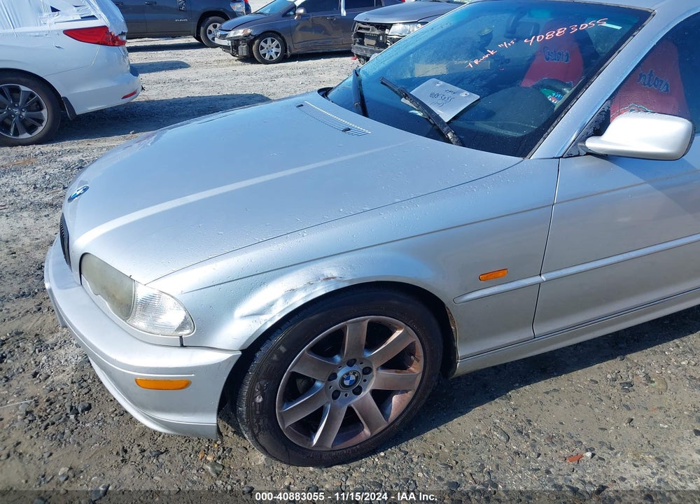 2000 BMW 323CI VIN: WBABM3344YJN65044