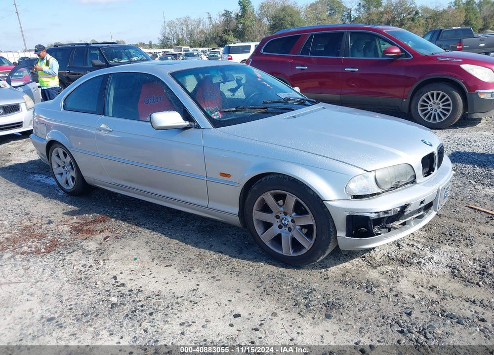 2000 BMW 323CI VIN: WBABM3344YJN65044