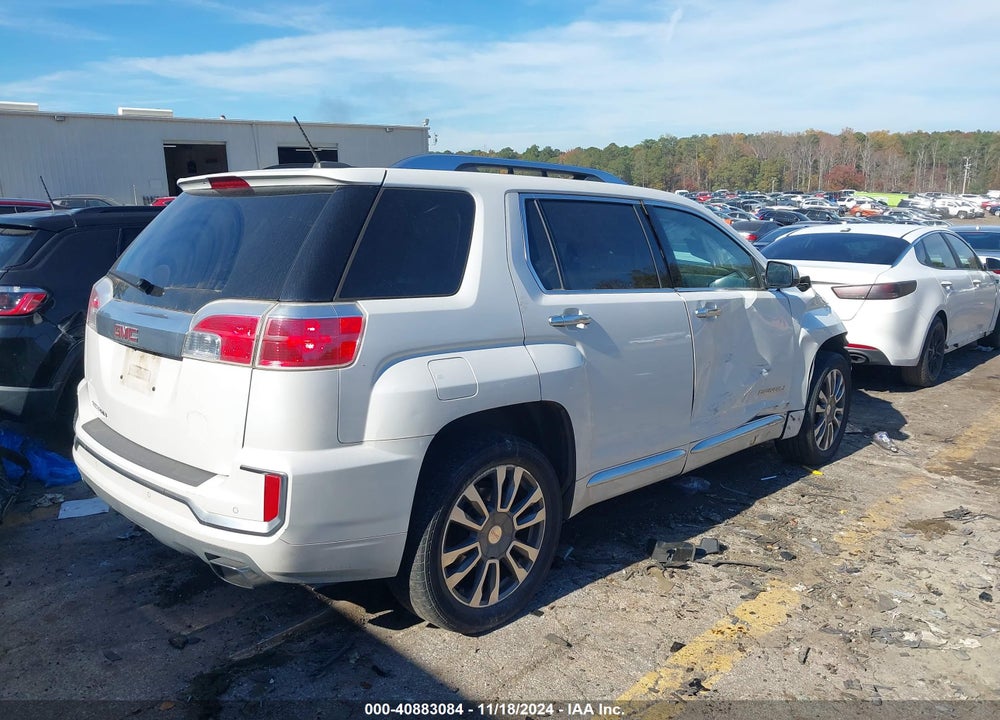2016 GMC TERRAIN DENALI VIN: 2GKFLRE34G6354201