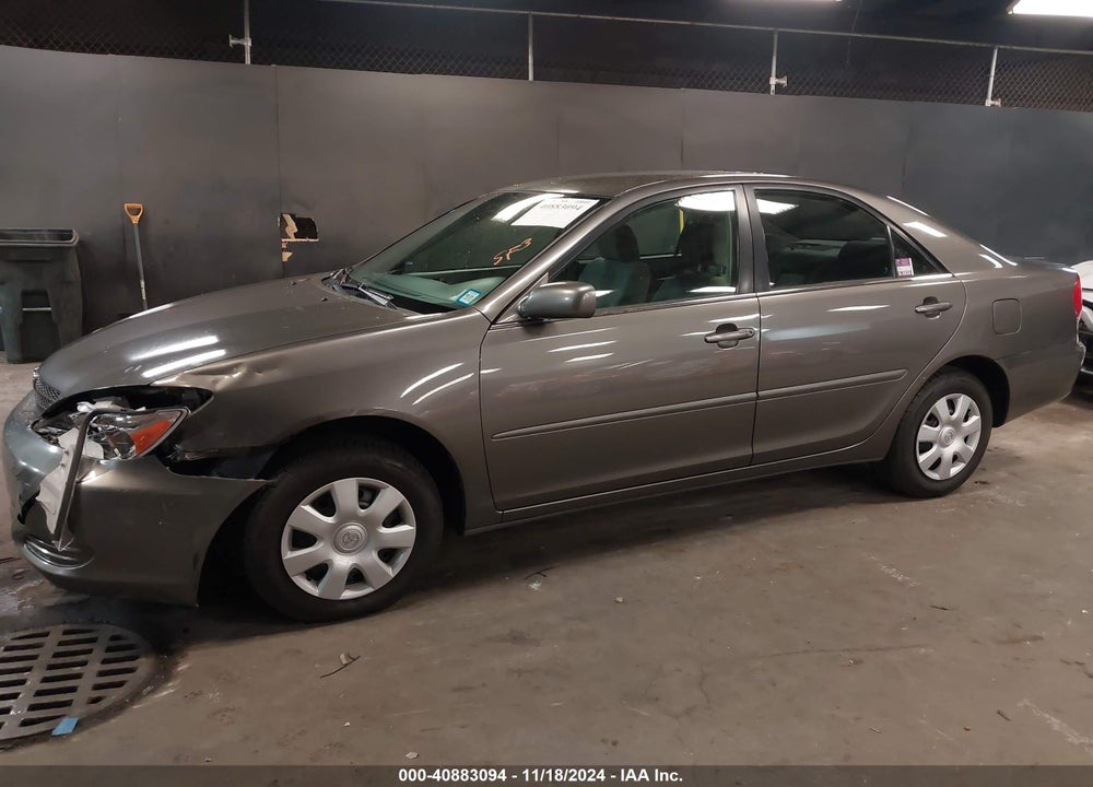 2004 TOYOTA CAMRY LE VIN: 4T1BE32K24U875097