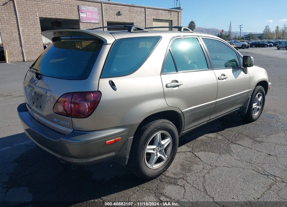 2000 LEXUS RX 300 VIN: JT6HF10U2Y0119617
