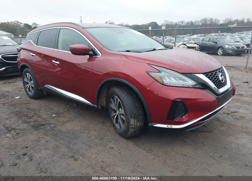 2020 NISSAN MURANO SV INTELLIGENT AWD VIN: 5N1AZ2BS2LN124567