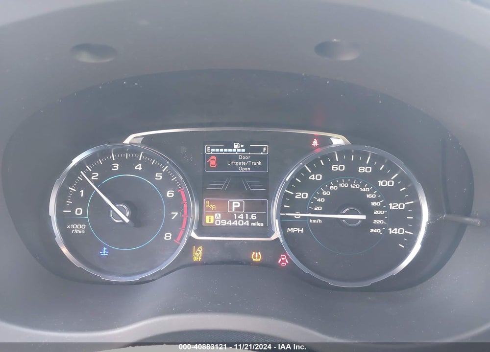 2017 SUBARU FORESTER VIN: JF2SJAWC7HH582660