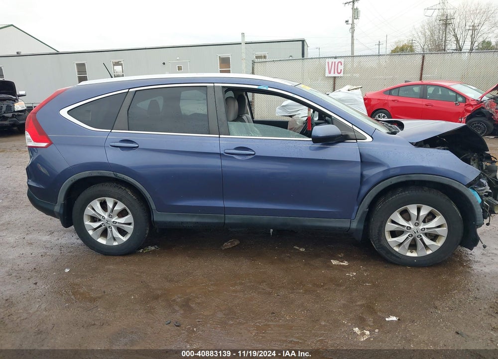 2013 HONDA CR-V EX-L VIN: 5J6RM4H79DL059857