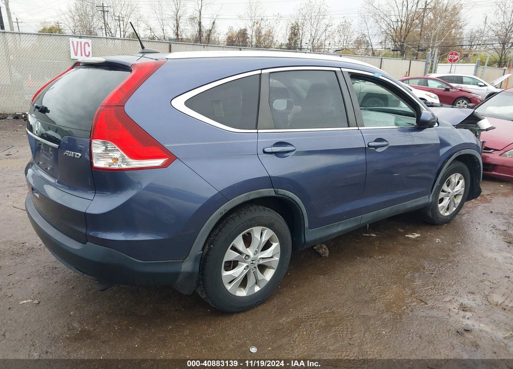 2013 HONDA CR-V EX-L VIN: 5J6RM4H79DL059857
