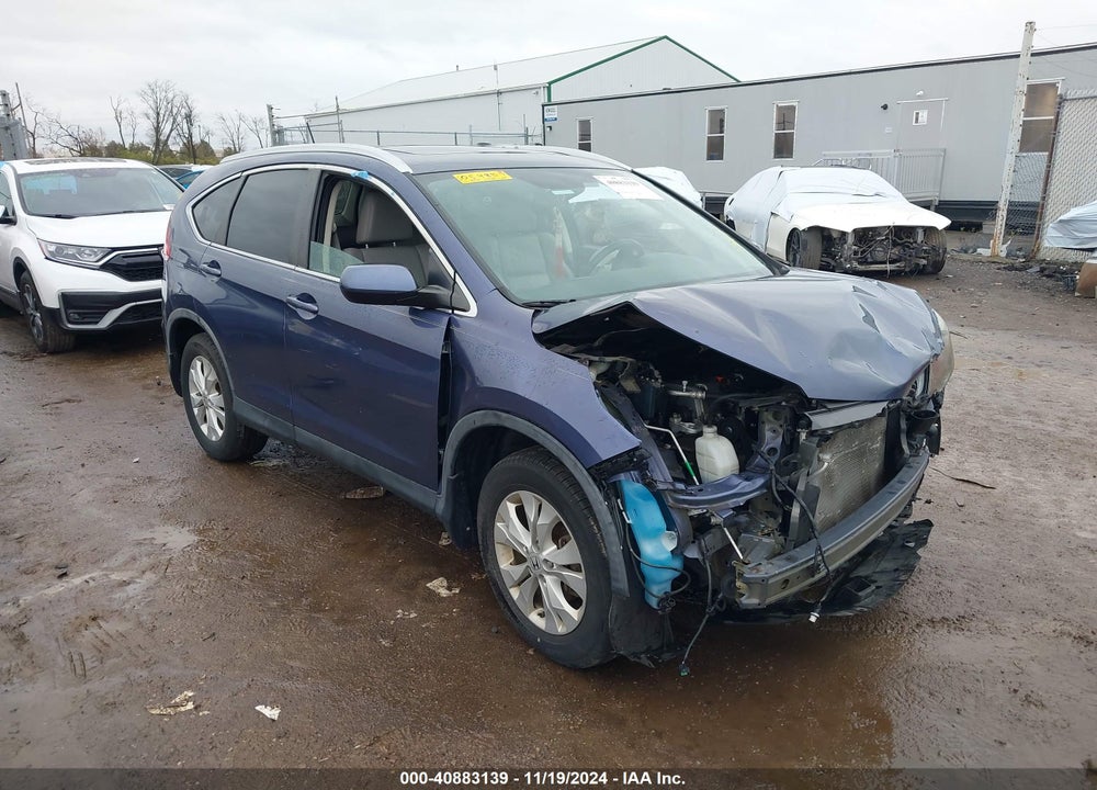 2013 HONDA CR-V EX-L VIN: 5J6RM4H79DL059857