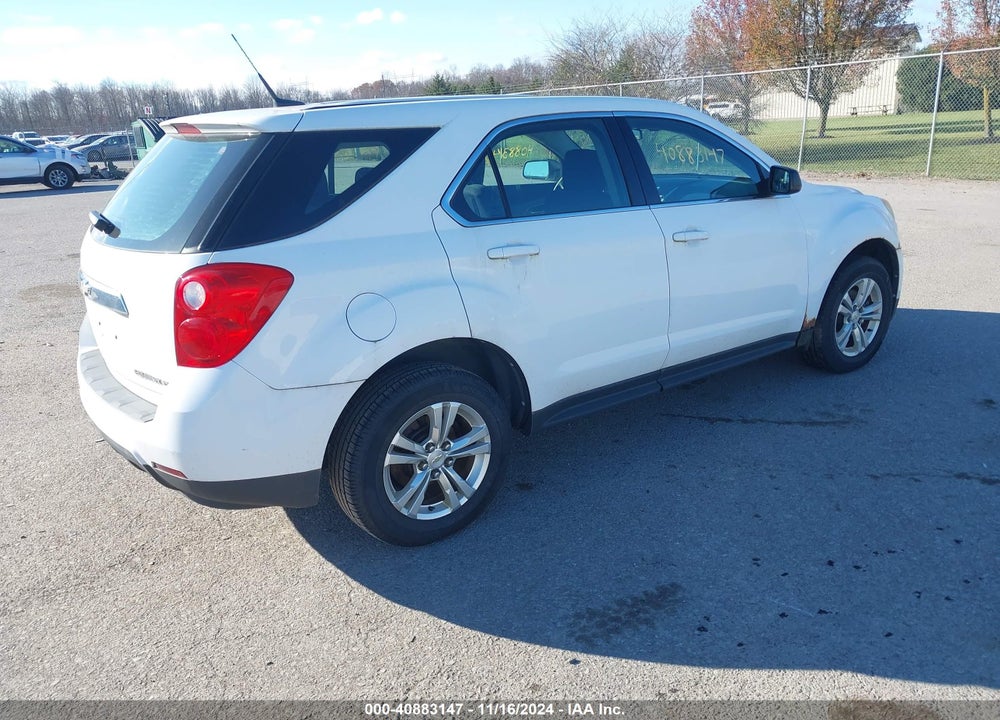 2010 CHEVROLET EQUINOX LS VIN: 2CNFLCEW2A6315712
