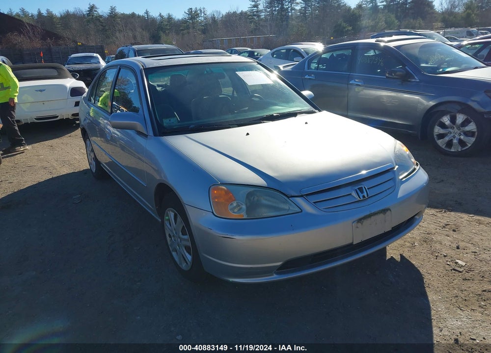 2003 HONDA CIVIC EX VIN: 2HGES26763H606002
