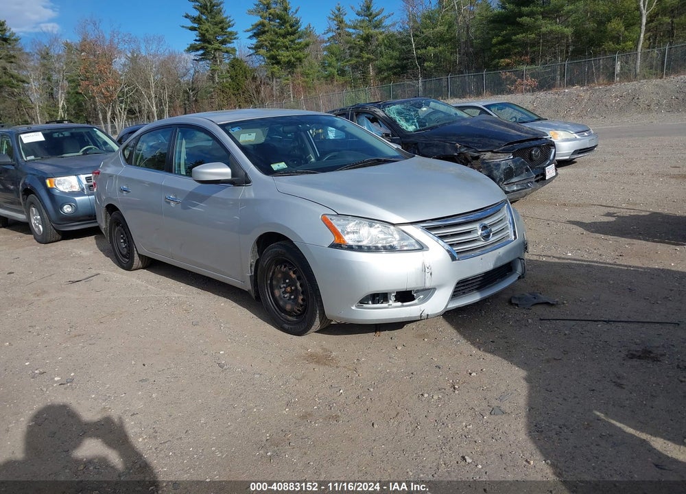 2013 NISSAN SENTRA SV VIN: 1N4AB7AP8DN905801