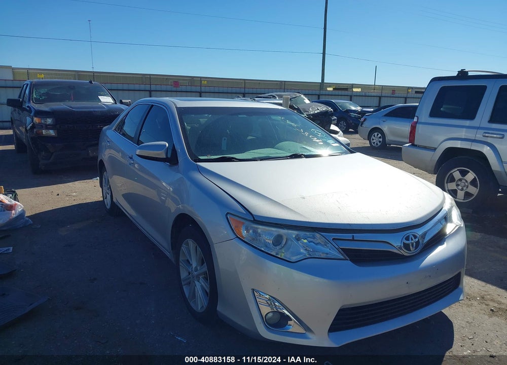 2012 TOYOTA CAMRY XLE VIN: 4T1BF1FK3CU073135