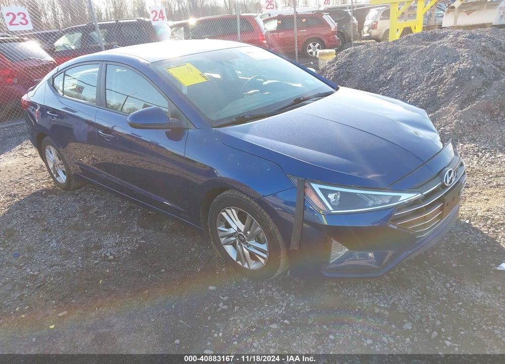 2020 HYUNDAI ELANTRA SEL VIN: 5NPD84LF8LH557716