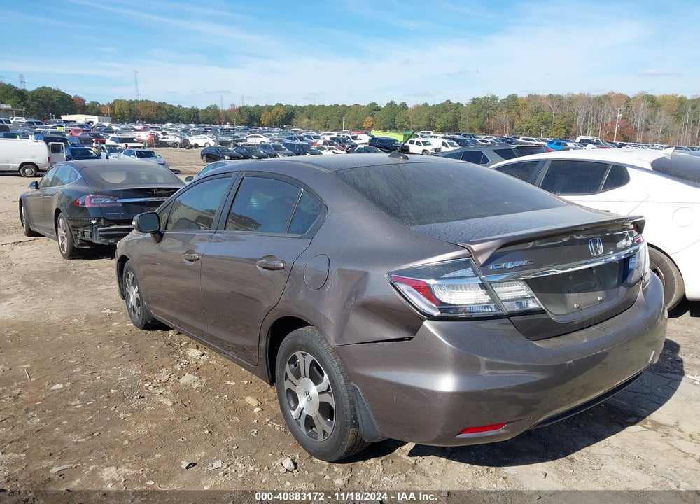 2013 HONDA CIVIC HYBRID VIN: 19XFB4F2XDE001402