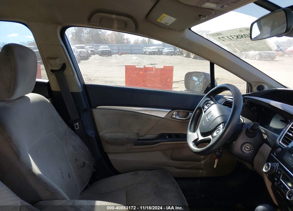 2013 HONDA CIVIC HYBRID VIN: 19XFB4F2XDE001402