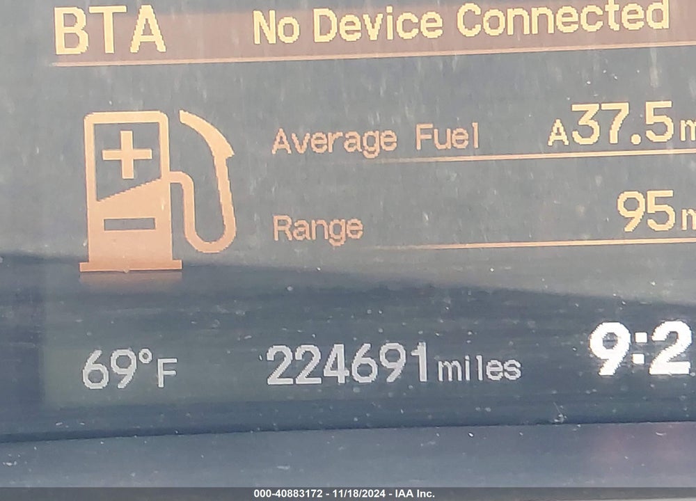 2013 HONDA CIVIC HYBRID VIN: 19XFB4F2XDE001402